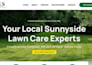 design garden service website landscaping appointment website